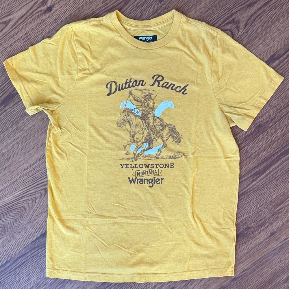 Wrangler Yellow Dutton Ranch T-Shirt